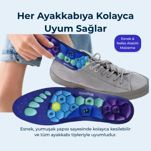 Darsonval.tr™ Manyetik Akupresür Tabanlık - Darsonvaltr
