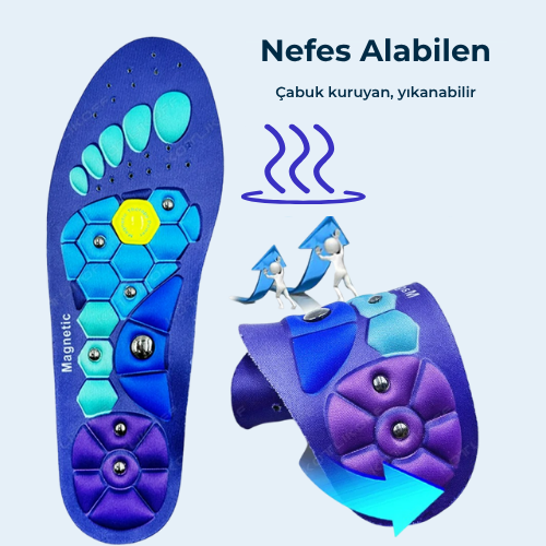 Darsonval.tr™ Manyetik Akupresür Tabanlık - Darsonvaltr