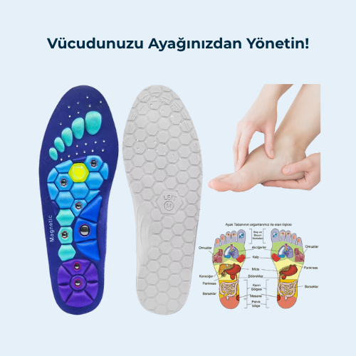 Darsonval.tr™ Manyetik Akupresür Tabanlık - Darsonvaltr